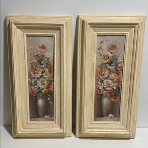 Two Oil Paintings by K Stone